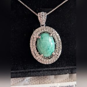 Emerald necklace. $1,995 appraisal.